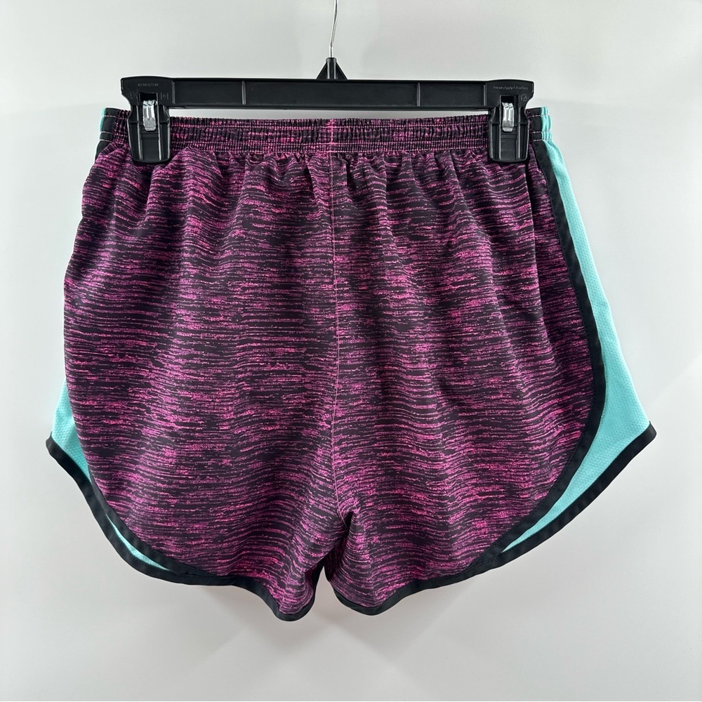 Nike Dri-FIT Black & Hot Pink Heathered Running Shorts – Size M - Picture 6 of 7